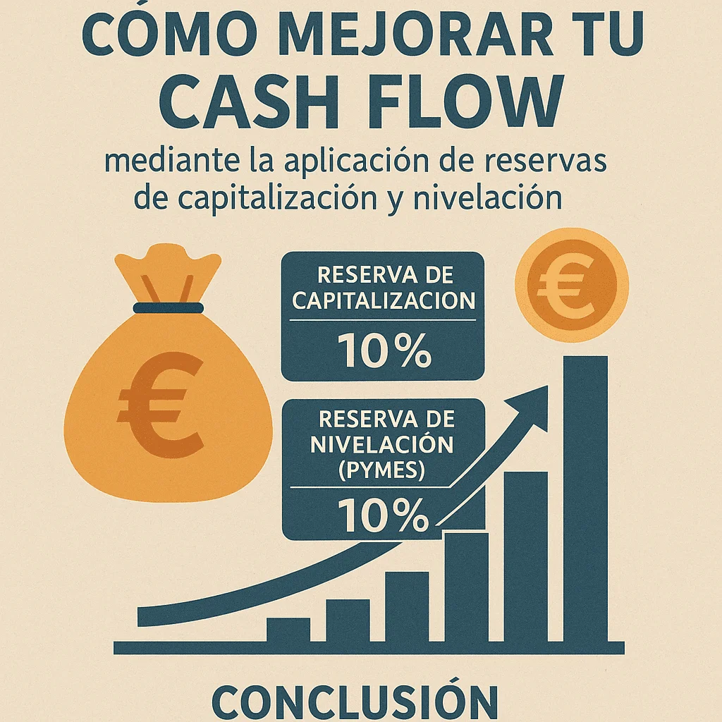 Cómo mejorar tu cash-flow mediante la aplicación de reservas de capitalización y nivelación