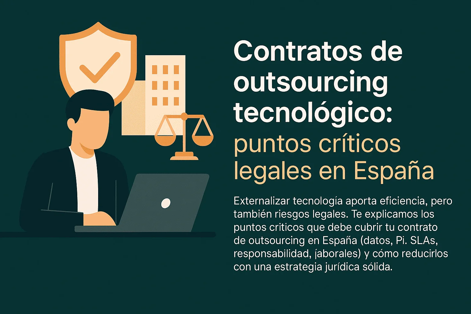 Contratos de outsourcing tecnológico: puntos críticos legales en España