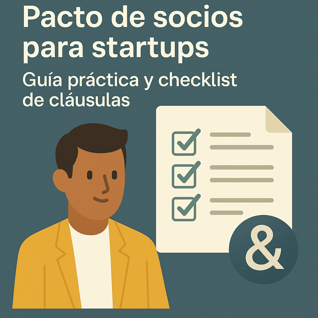 Pacto de Socios para Startups: Guía Práctica y Checklist de Cláusulas