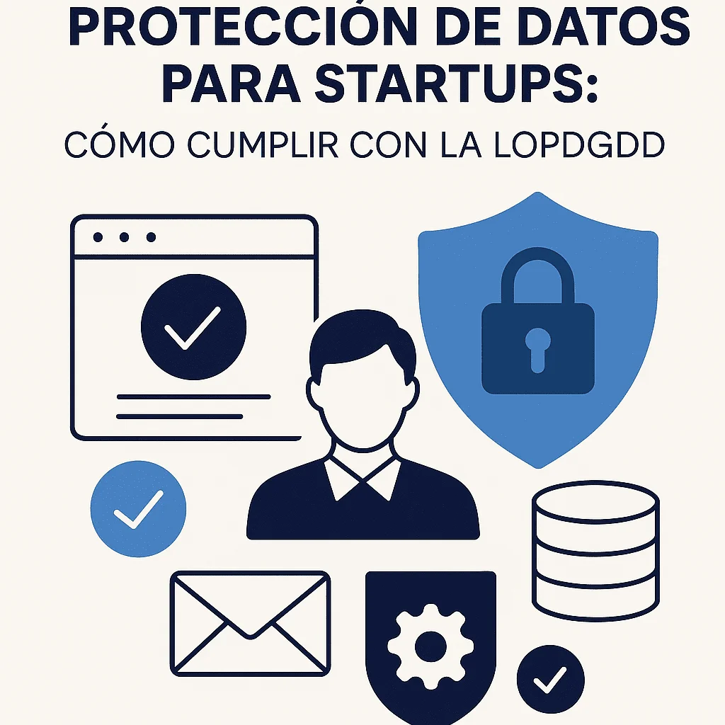 Protección de datos para startups: cómo cumplir con la LOPDGDD desde el inicio